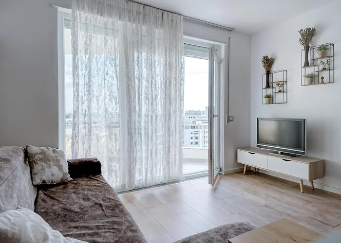 アパート Modern Flat Along The Adriatic Seaview ドゥラス