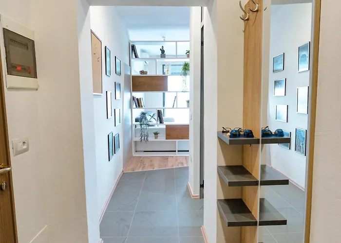 アパート Modern Flat Along The Adriatic Seaview